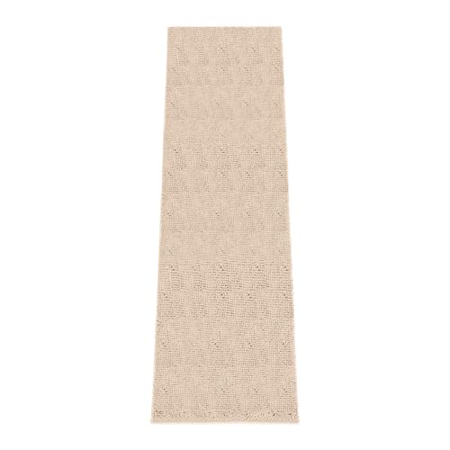 Absorbent Dog Door Mat for Muddy Paws (120"L x 36"W x 1" Th / Beige)