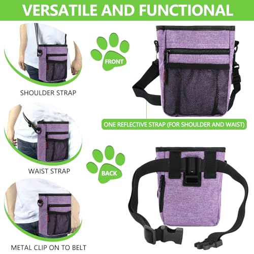 Dog Treat Pouch (Purple)