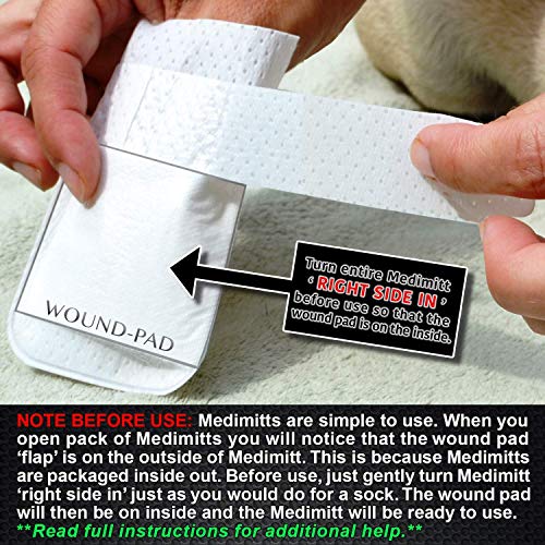Medimitt Paw Bandages for Dogs (XS 12-pack)