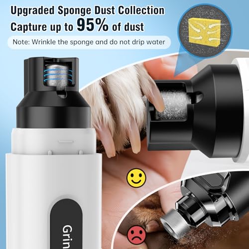 Dog Nail Grinder (White)