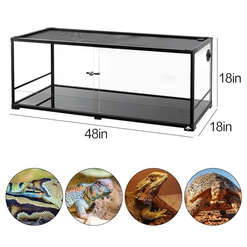 67 Gallon Reptile Tank (48" x 18" x 18")