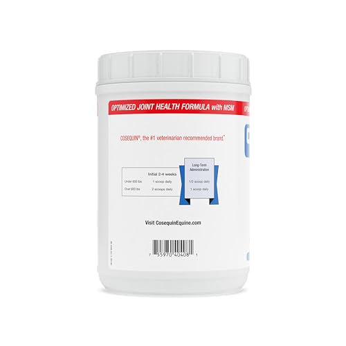 Nutramax Cosequin Optimized with MSM Joint Health Supplement for Horses (Powder)