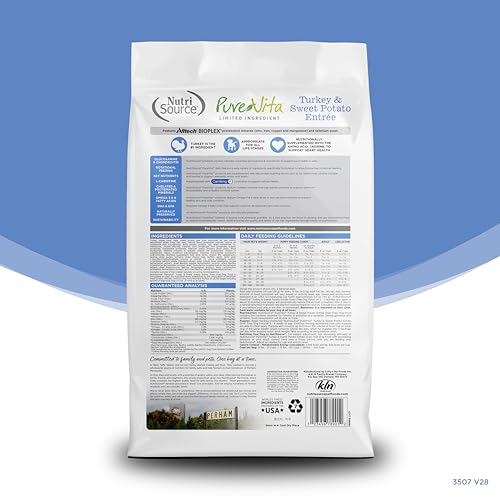 PureVita Grain Free Turkey & Sweet Potato Dry Dog Food (12 Pound (Pack of 1))