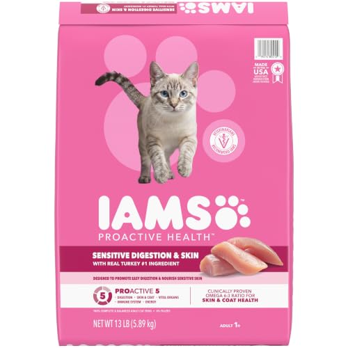 Proactive Health Sensitive Digestion Dry Cat Food (13 Pound (Pack of 1))