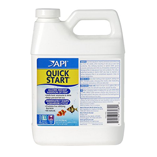 Quick Start Freshwater & Saltwater Aquarium Nitrifying Bacteria (32-Ounce)