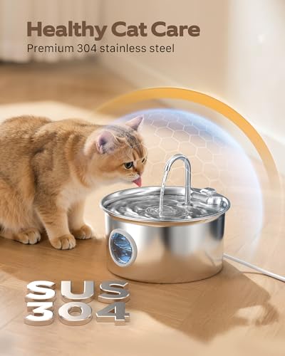 Pet Water Fountain Stainless Steel