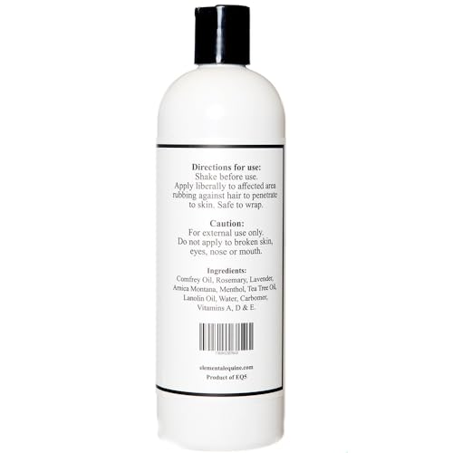 Elemental Equine Tendonel Freeze Liniment Rub for Horses 16oz