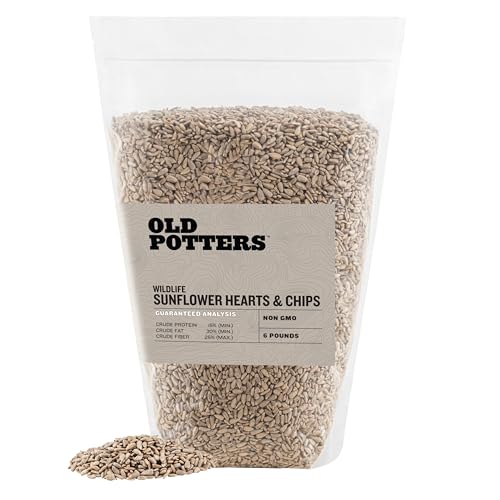 Wildlife Sunflower Hearts & Chips (6 Pound (Pack of 1))