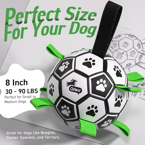 Large Dog Toys (Black Green / 8 Inch)