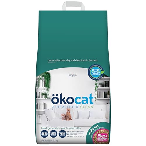 Multi Cat Natural Wood Clumping Cat Litter (12.6 lbs / Multi-cat)