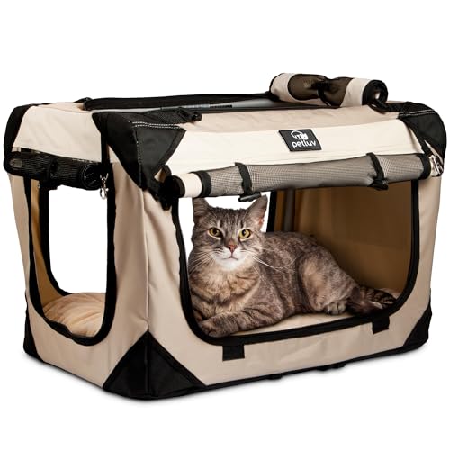 Cat & Dog Carrier (Tan / Medium)