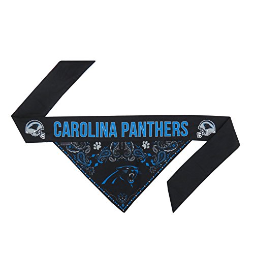 NFL Carolina Panthers Pet Bandana (Carolina Panthers / Large)