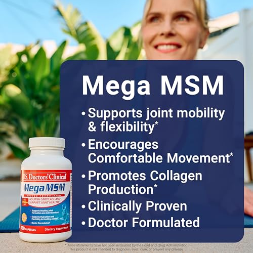 U.S. Doctors' Clinical Mega MSM Joint Support Supplement