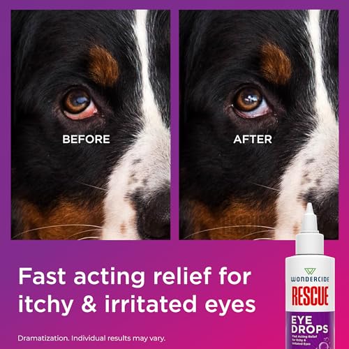 Rescue Eye Drops and Wash for Dogs and Cats