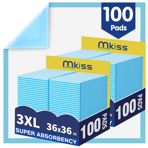 36" x 36" 100 Count Bed Pads Disposable (36"x36"(100 Count))