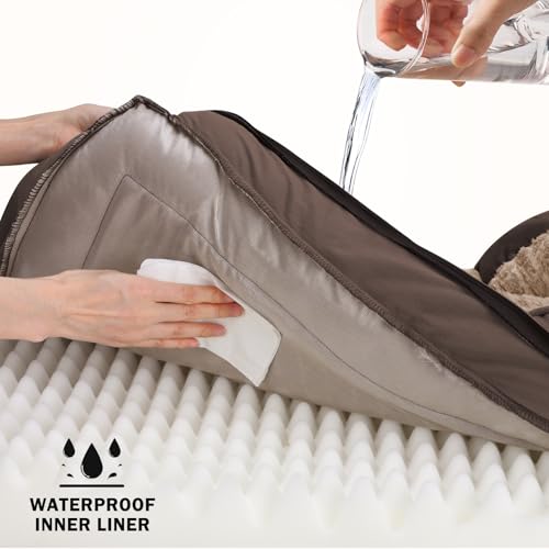 Orthopedic Dog Beds Large Sized (Dark Brown / XL (42"x 32"x 7"))