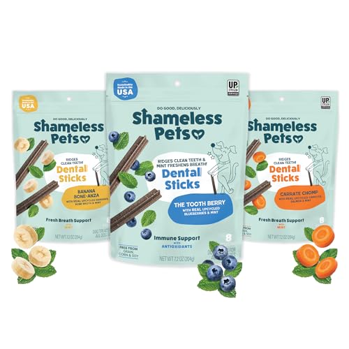 Dog Dental Chews (7.2 Ounce (Pack of 3))
