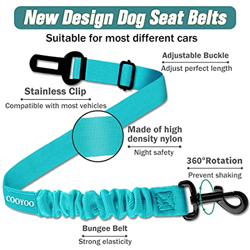 Dog Seat Belt (03-Teal)