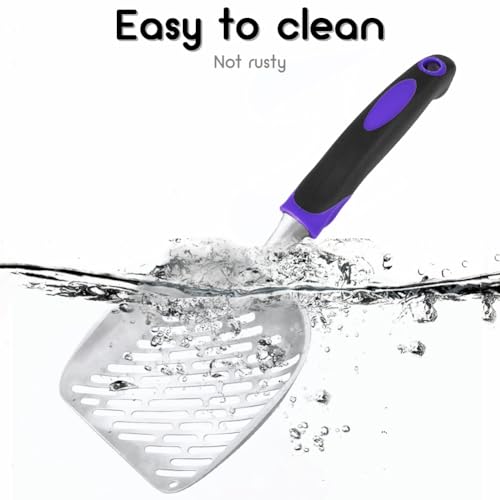 Cat Litter Scoop (L / Purple)