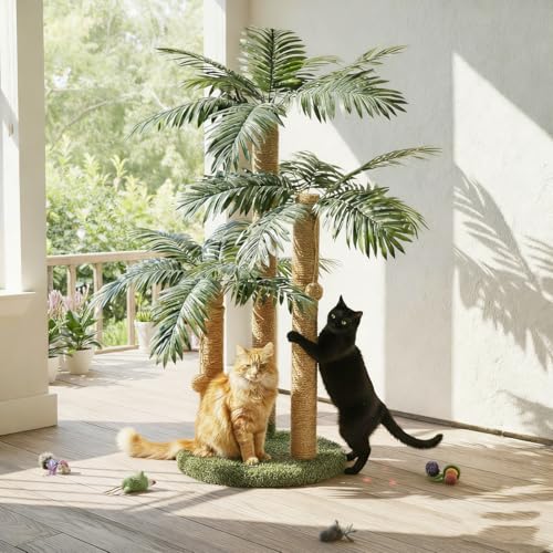31.5Inch Palm Tree Cat Scratching Post