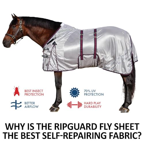RipGuard Adjusta (Horse Size 86 / VTEK Bellyband / Gray)