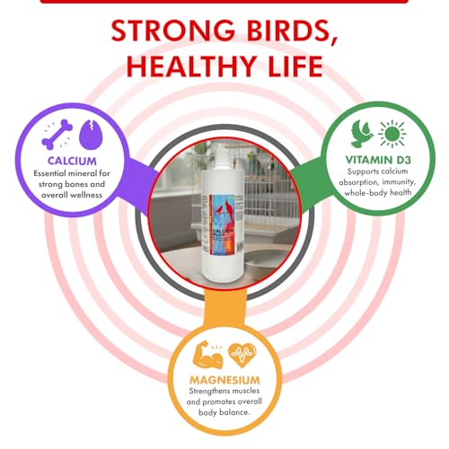 Calcium Plus Liquid for Birds (32 Fl Oz)