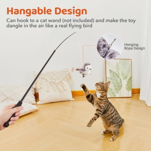 Cat Toys Flapping Bird (Male Sandpiper)
