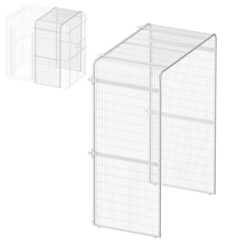 Large Bird Cage Extension Part (33.5“ Extension White)