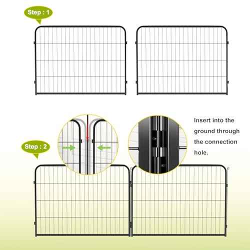 Dog Playpen 24" (8 panels-without door)