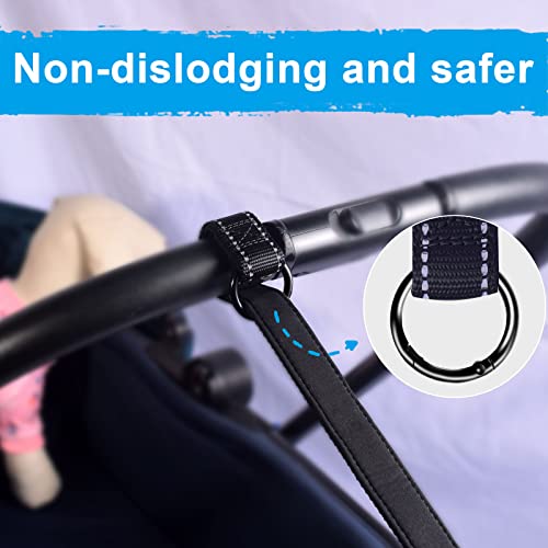 2 Pack Short Dog Leash (Black, Black / Short - 2 Packs)
