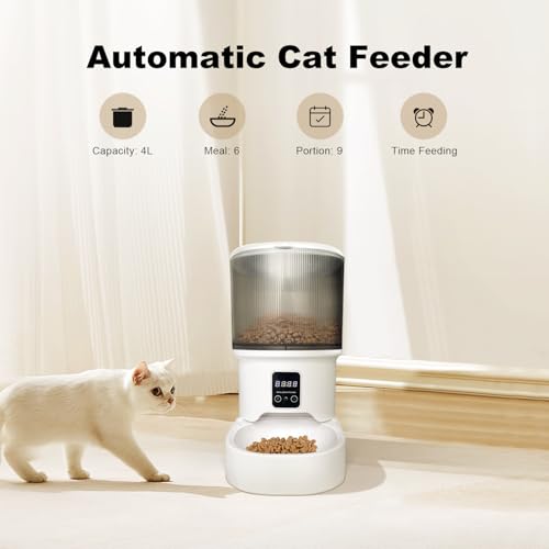 Automatic Cat Feeder & Water Dispenser (Automatic Cat Feeder and Water)