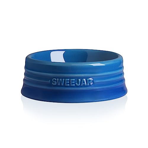 Sweejar Gradient Dog Bowl (Small (8oz) / Gradient Navy)