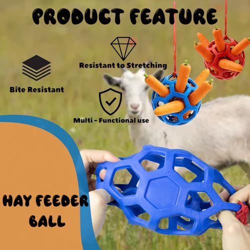 2 Pcs Hay Ball for Horses to Play with