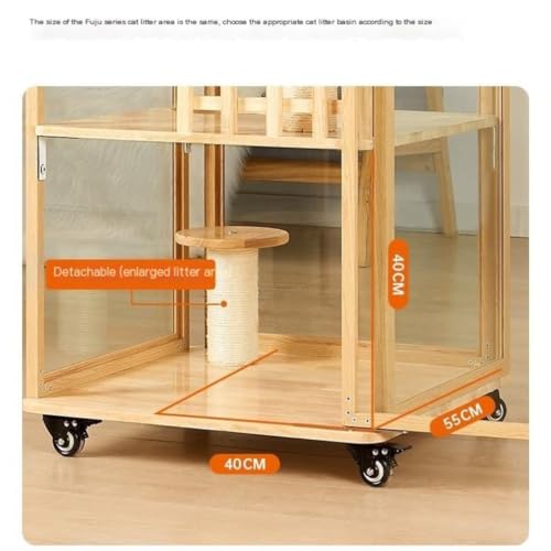 Cat House Cat Villa Household Space (60*60*150cm / A)