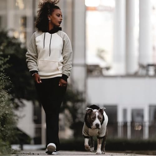 Dog Hoodie Buttery (Olive Cream / 3XL)
