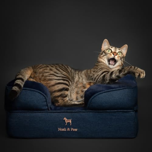 Cat Bed XS Dog Bed (Dark Blue - DE / Small)