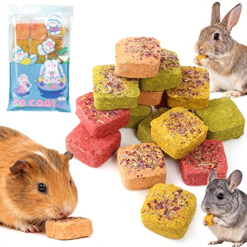 Multiple Flavors Bunny Toys Rabbit Chew Blocks for Teeth Grinding