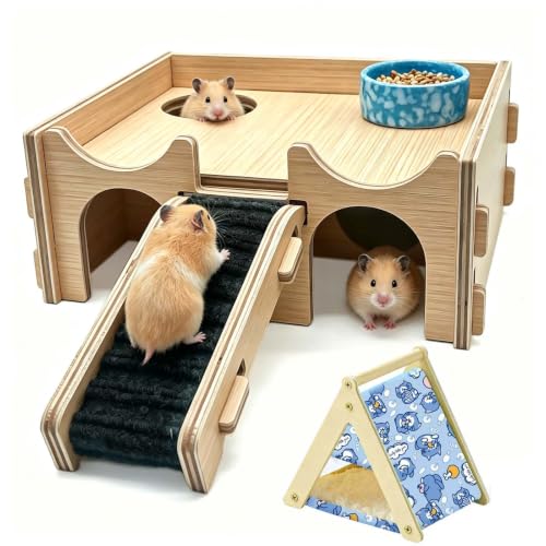 Wooden Hamster Hideout