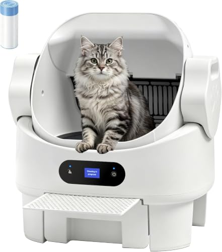 Automatic Cat Litter Box (Automatic-White)