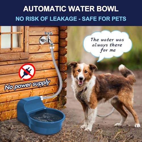 Patented Automatic Dog Water Dispenser (A Blue / 2L)