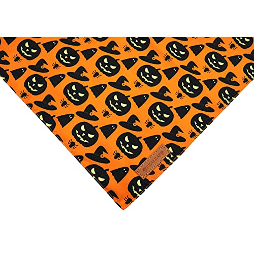 Halloween Dog Bandanas 2 Pack (Halloween / Small)