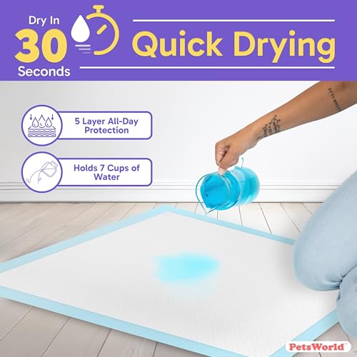 Giant Dog Potty Pads (36x36 Unscented / 400 Count)
