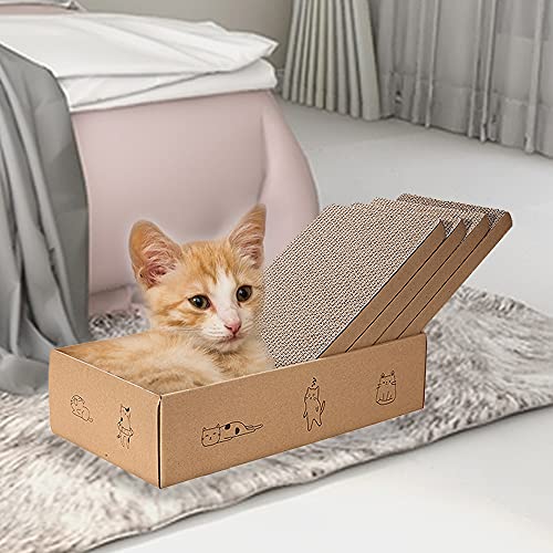 4 Packs in 1 Cat Scratch Pad with Box (4 PCS)
