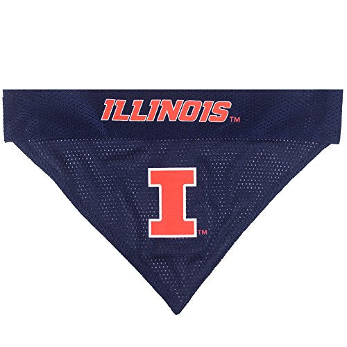 Collegiate Pet Accessories (Small/Medium / Illinois Fighting Illini)