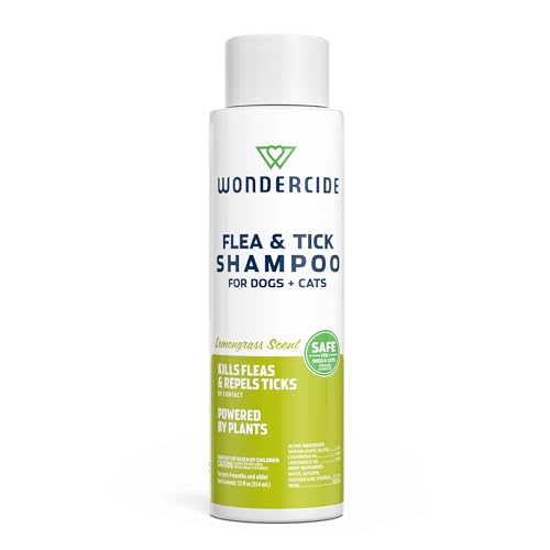 Flea & Tick Shampoo for Dogs and Cats (12 Fl oz)