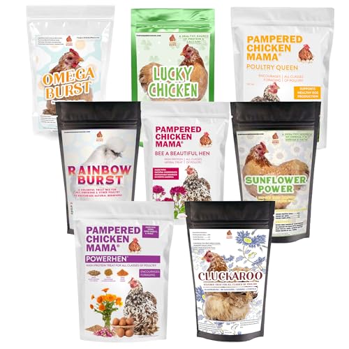 Chicken Treat for Hens 8 Pounds Sampler Bundle