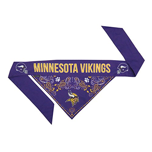 NFL Minnesota Vikings Pet Bandana (Minnesota Vikings / Medium)