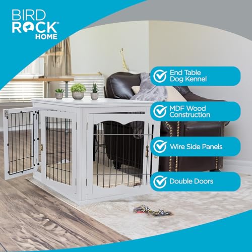 Decorative Dog Kennel with Pet Bed