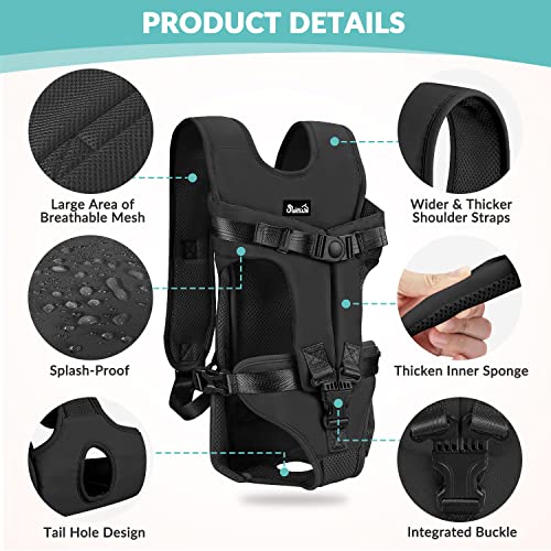 Dog Backpack Carrier (Black)