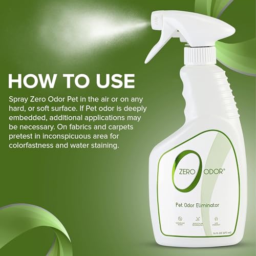 Pet Odor Eliminator Spray for Dog & Cat Urine (16 Fl Oz (Pack of 1))